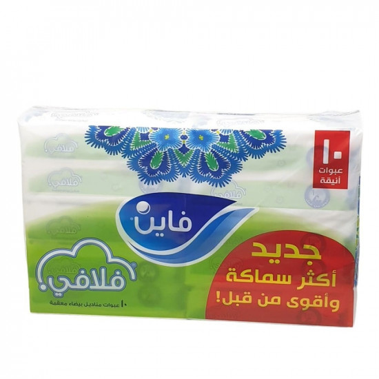 مناديل فاين فلاني مزدوج  130 * 5حبة (كرتون)  
