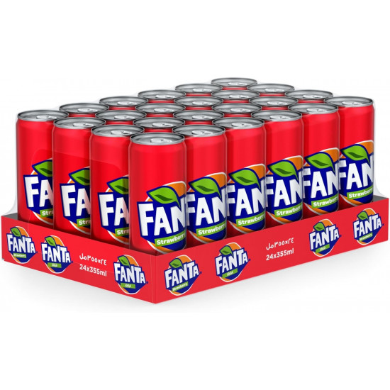 فانتا علب فراولة 30 حبة *250 مل (كرتون)