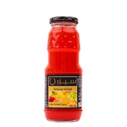 ceasr juice fruits cocatail glass 250ml*24pcs (cartoon)