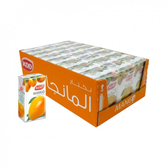 عصير كى دى دى مانجو 180مل*24 حبة (كرتون)