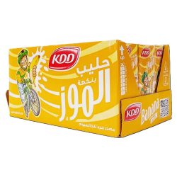 حليب كى دى دى بالموز 180مل*18 حبة (كرتون)