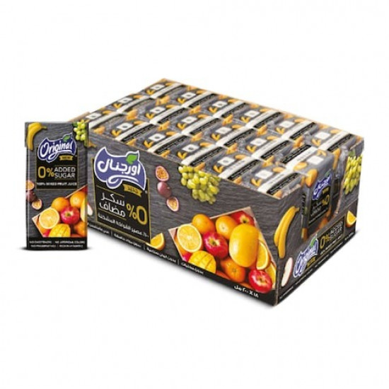 عصير اورجنال  كوكتيل 200مل*27 حبة (كرتون)