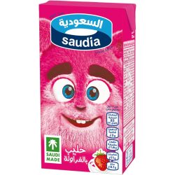 saudi milk with strawberry 200ml*6pcs