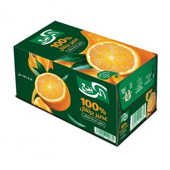 عصير الربيع برتقال 18 حبة *250 مل (كرتون)