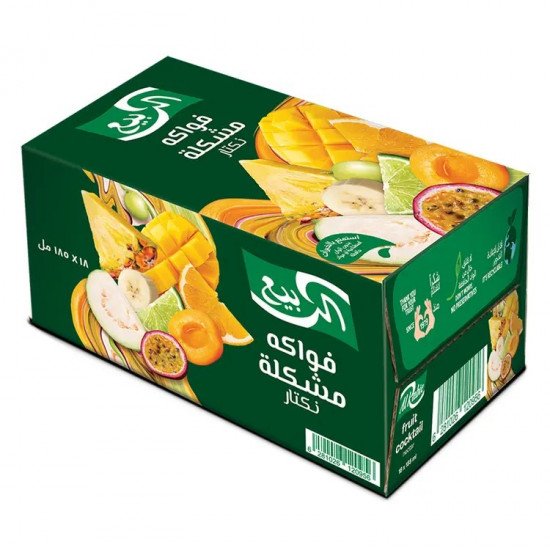 عصير الربيع  مشكل 18حبة *185 مل (كرتون)