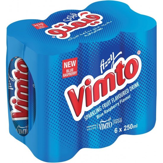 فيمتو علب بالتوت الازرق 6 حبة *250 مل (نصف درزن)