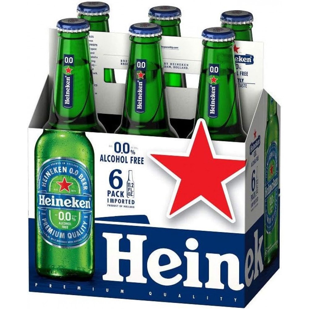 هاينكين 6 حبة*330 مل (نصف درزن)