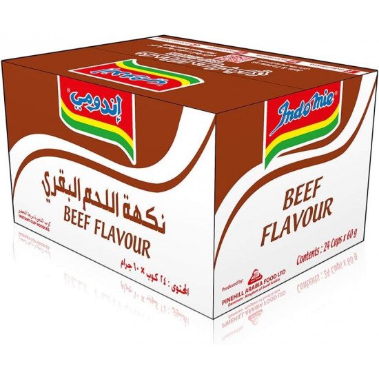 اندومى لحم بقرى كوب24 حبة*60جرام (كرتون)