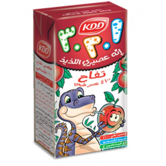 كي دي دي تفاح 125مل*6 حبة (نصف درزن)