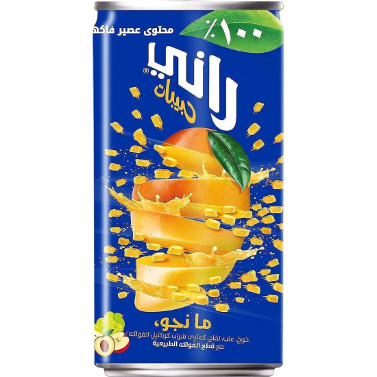 راني علب مانجو 6حبة*180 مل (نصف درزن)