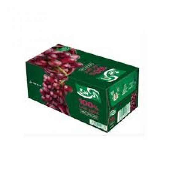 عصير الربيع  عنب 18حبة *185 مل (كرتون)