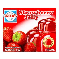 GREENS JELLY STRAWBERRY 72*80 GM	
