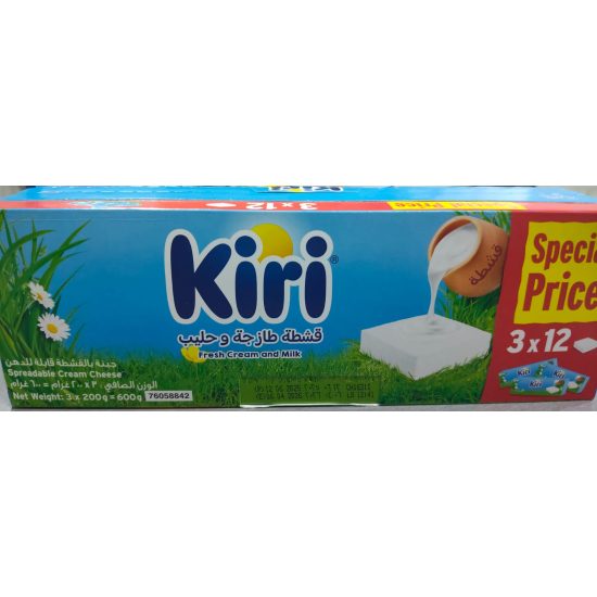 KIRI CHEESE 12 PCS   