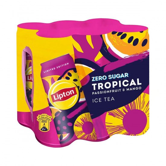  ايس تى ليبتون تروبيكال  زيرو 240مل*24 