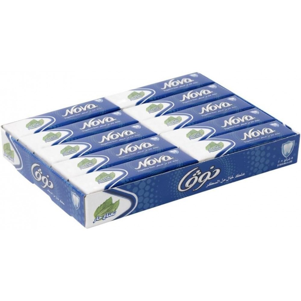 نوفا 5 علكة متنوعة 12*20*11.5جم