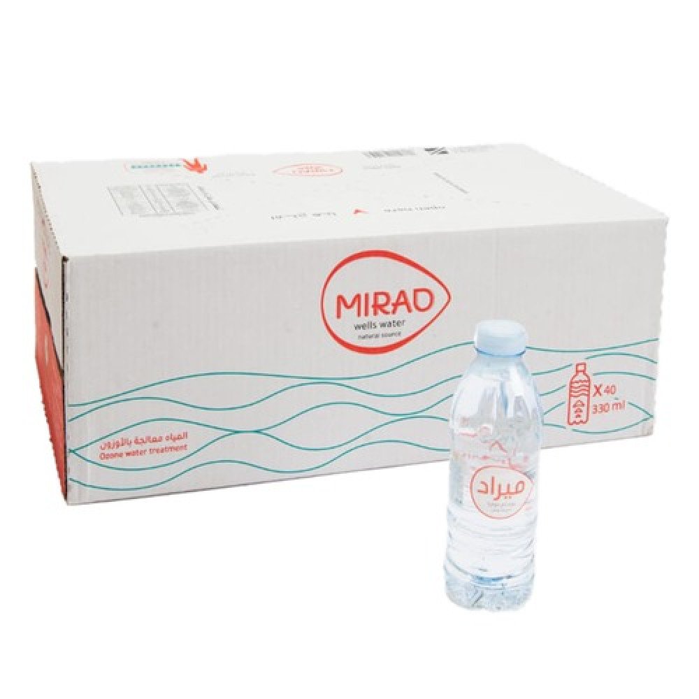 مياه ميراد 330 مل * 40 حبة