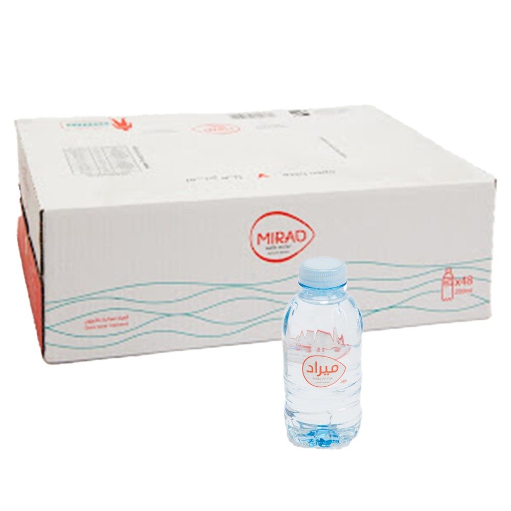 مياه ميراد 200 مل * 48 حبة 