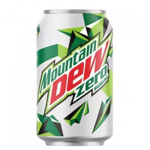 Mountain Dew Lemon Zero priced 24pcs*320 ml (cartoon)