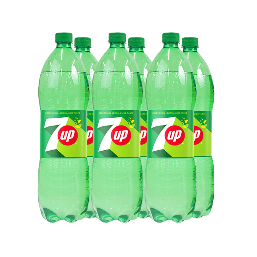 سفن اب ليمون عائلي 6 حبة*2 لتر (كرتون)