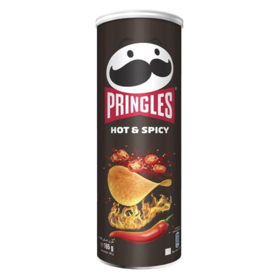 Pringles Large Hot Tight 19*165g (Carton)