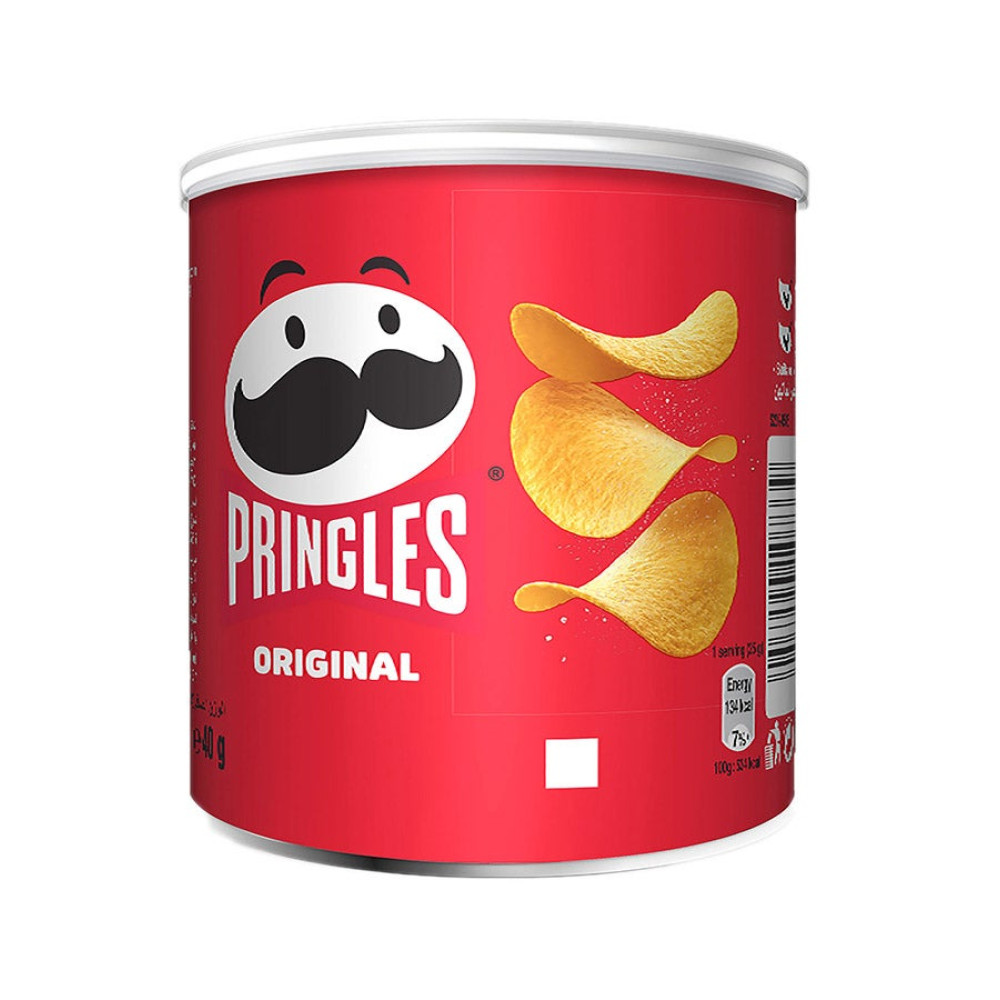 برينجلز الاصلي صغير 1*12*40 جرام 