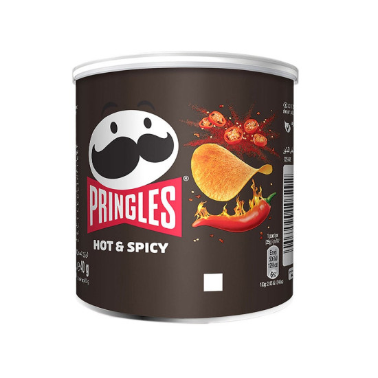 برينجلز حار صغير1* 12*40 جم 