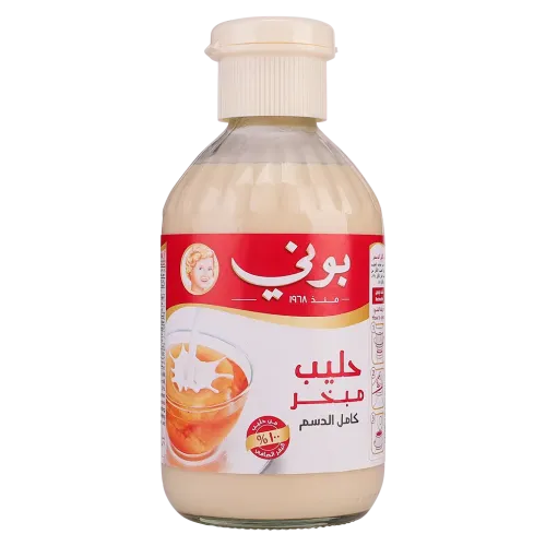 حليب بوني زجاج كبير 12 * 340 مل