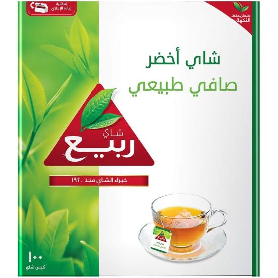 شاي ربيع الاقوي اخضر 300جم *24 حبة 