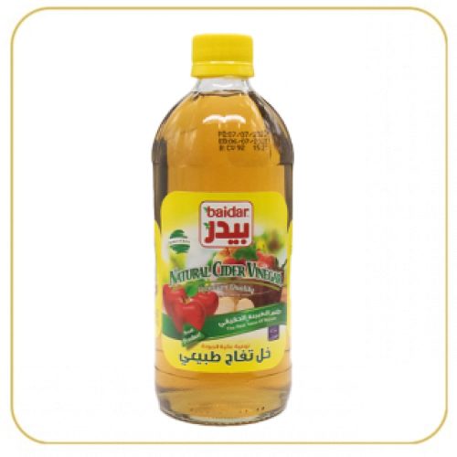 خل تفاح بيدر 24*473 مل ( كرتون)  
