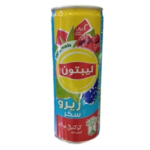  ايس تى ليبتون كوكتيل فواكة زيرو 240مل*24 حبة 