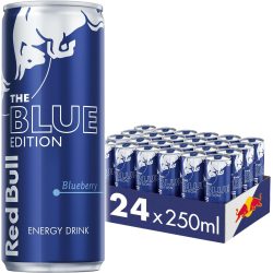 Red Bull Blue Energy Drink 24 tablets * 250 ml (carton)