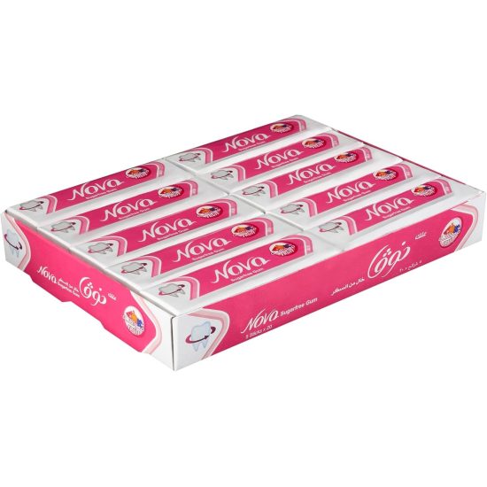 Nova Mixed Fruit Gum 5*20*12 Box