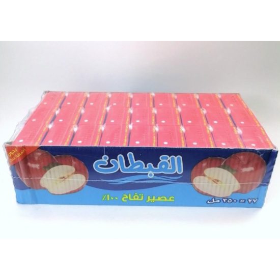  عصير القبطان  تفاح 27 *250 مل (كرتون)