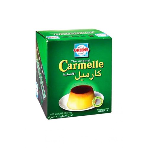 كريم كراميل ظروف جرينز 72* 49 جرام (نصف كرتون) 