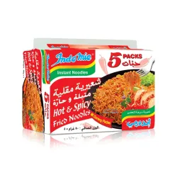اندومي شعرية مقلية حارة فلفل الابيض80 جم*40