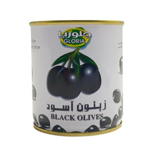 Gloria Black Olives 100g *24
