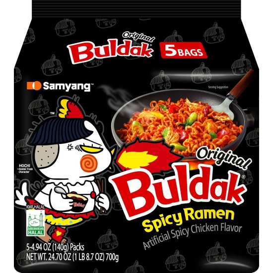 Indomie Korean Black Ramen Original Bags 140g*40 Indomie Korean Black Ramen Original Bags 140g*40