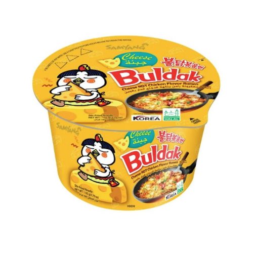  Korean Indomie Yellow Plates Ramen Cheese Flavor 105g * 16   