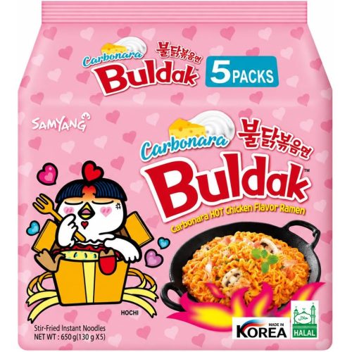 Indomie Korean Pink Ramen Carbonar Bags 130g*40 