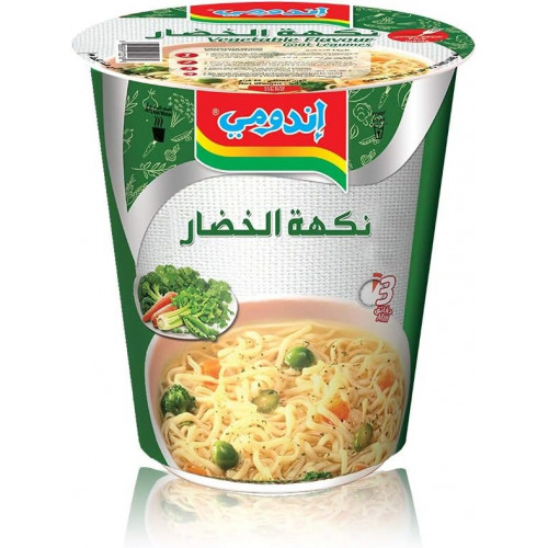 اندومى خضار كوب 60جرام *6 حبة (نصف درزن)