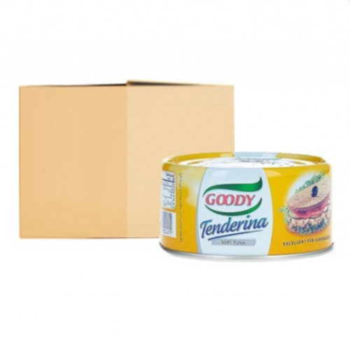 تونة قودي تندرينا صغير 80 جرام*6 حبة (نصف درزن)