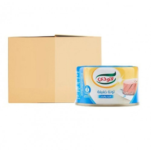 تونة قودي ماء وملح صغير 90 جرام*48 حبة (كرتون)