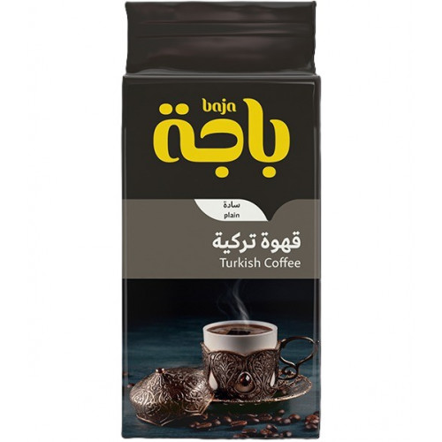 قهوة باجة تركية سادة 400 جرام *6حبة (كرتون)