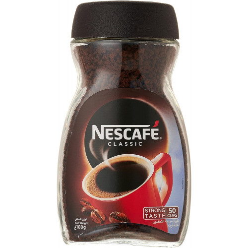 نسكافيه كلاسيك الاصلي 100 جرام *6 حبة (نصف درزن)