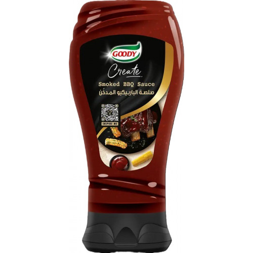 صلصة البرجر الباربيكو المدخن قودي 250 مل*12 حبة (كرتون)