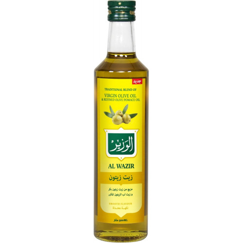 زيت زيتون الوزير 500 مل*12 حبة (كرتون)