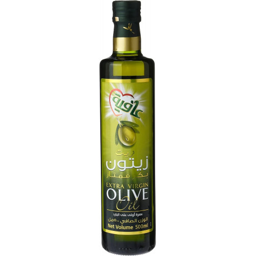زيت زيتون عافية زجاج 500 ملي *6 حبة (نصف كرتون)