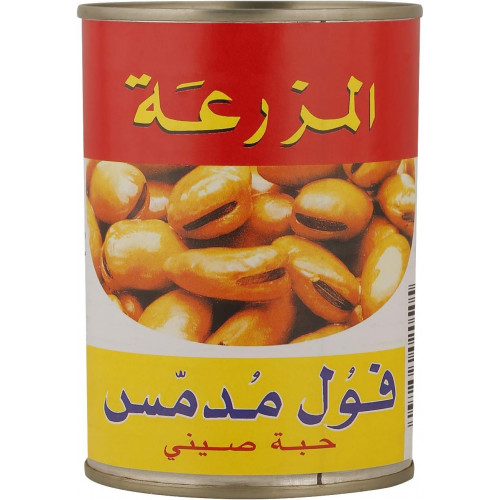 فول مدمس المزرعة 400 جرام *6 حبة (نصف درزن)