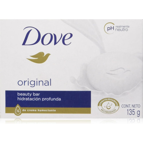 صابون قوالب دوف مستورد ابيض 135 جرام *6 حبة (نصف درزن)