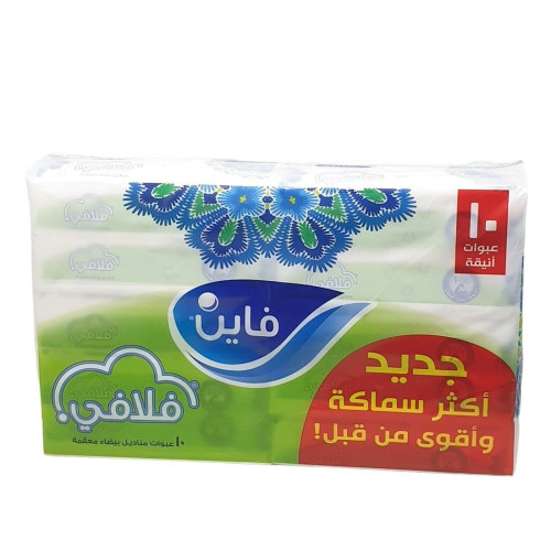 مناديل فاين فلاني مزدوج  130 * 5حبة (كرتون)  